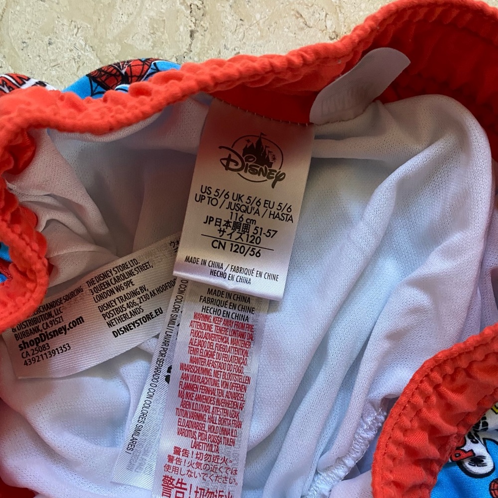 Disney Spider-Man Boys Swim Trunks - Picture 3 of 4